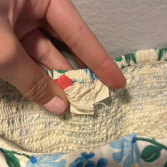 Anthropologie Let Me Be Long-Sleeve Printed Hydrangea Midi Dress - Picture 5 of 7